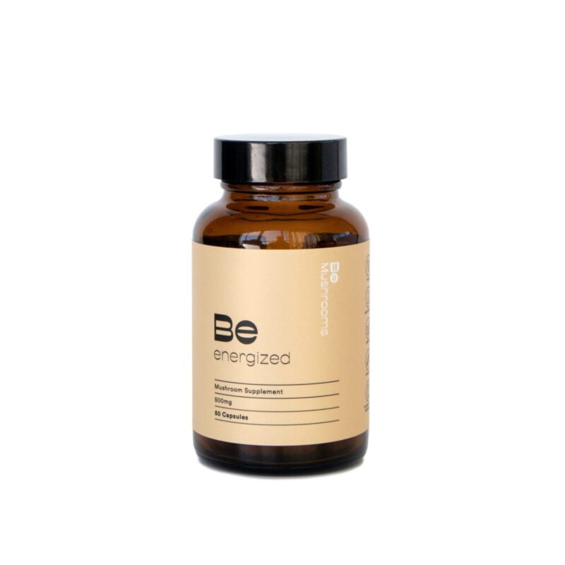 Capsule di integratori di funghi Be Energized