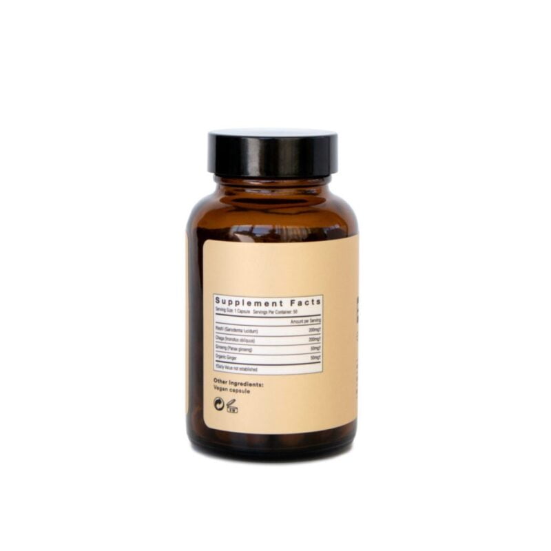 Be Energized (Booster) Mushroom Supplement Capsules - immagine 4