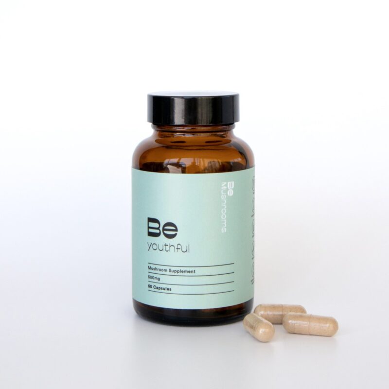 Capsule di integratori di funghi Be Youthful (Booster)